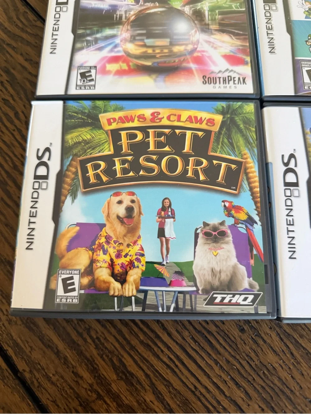 Lot of Nintendo DS Games Pets Petz Pet Resort Dream Pinball Clue Perfection
